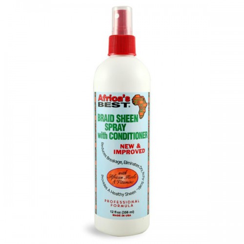 Africa's Best Braid Sheen Spray 12oz